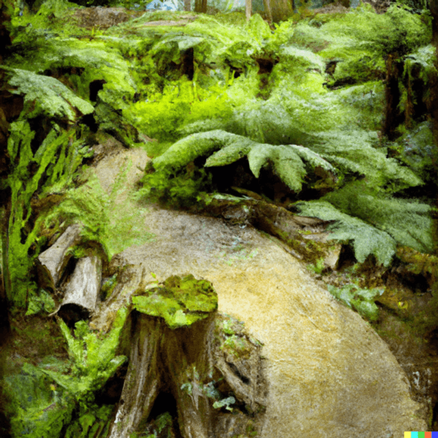 Stumpery Fern Collection. 7 ferns 
